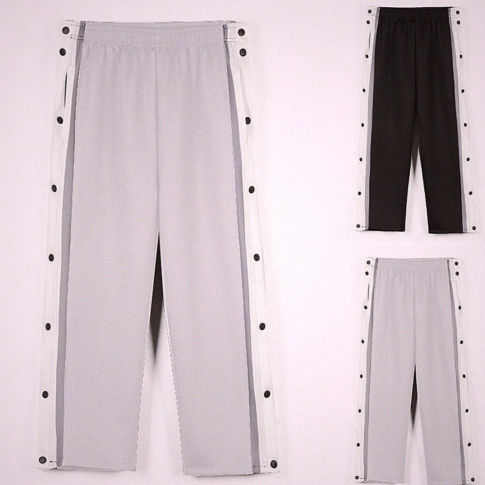 Sporthose Herren lose Sporthose Knopfleiste Jogginghose bequeme Passform