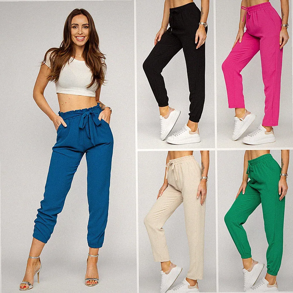 Sporthose Hose Laufhose Trainingshose Jogging Unifarben Damen Mix BOLF Basic