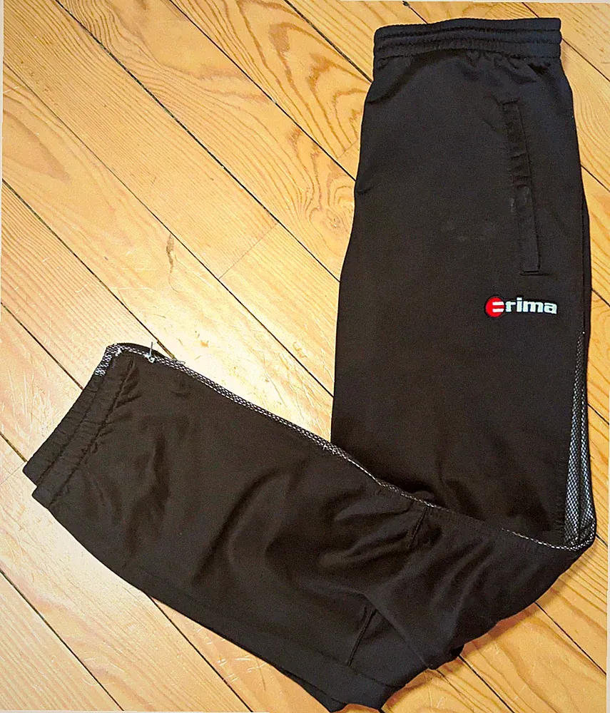 Sporthose Jogginghose Schwarz Erima Grösse 40