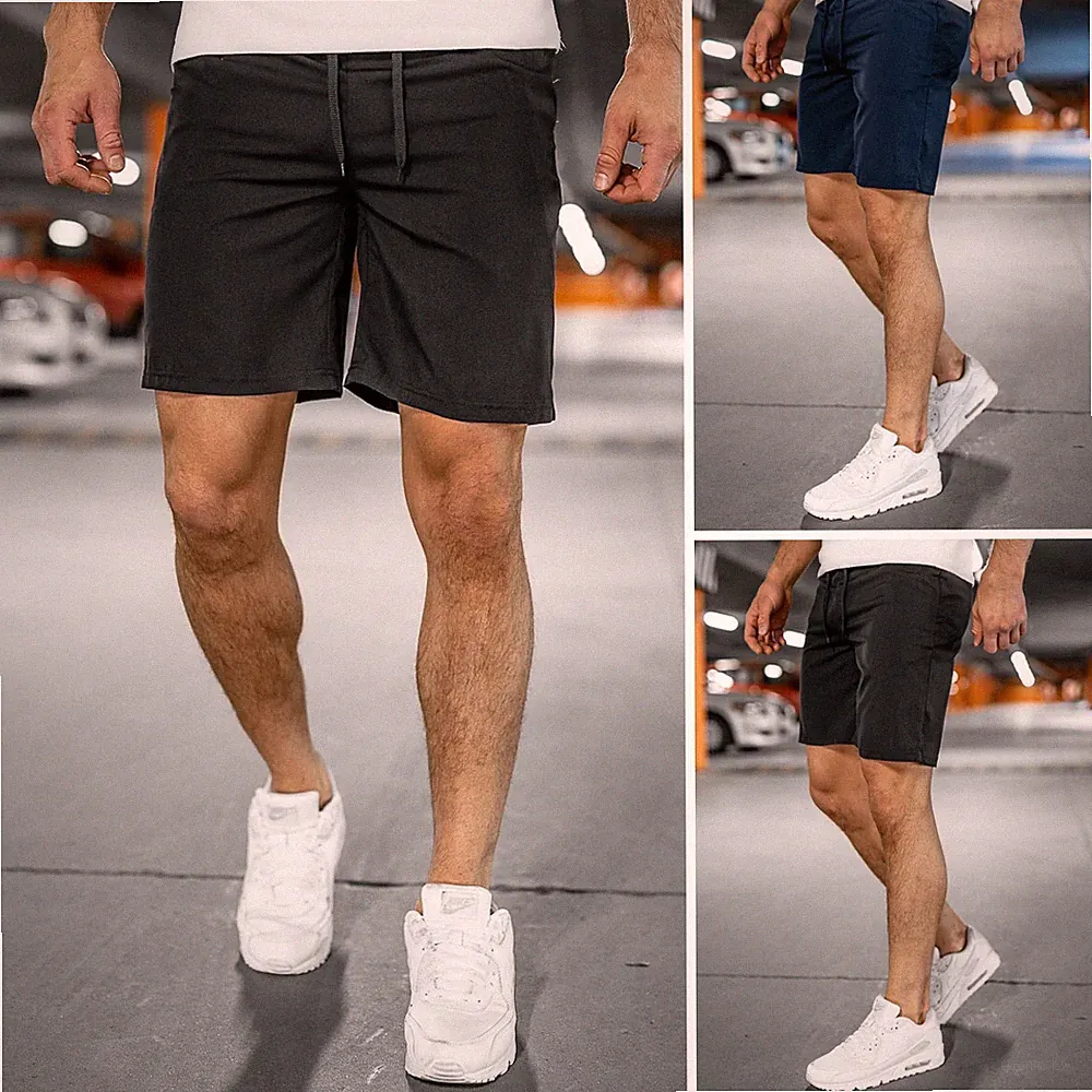 Sporthose Kurze Hose Kurzhose Shorts Jogging Bermudas Fitness Herren BOLF Basic