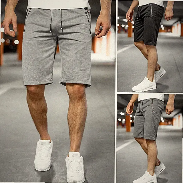 Sporthose Kurze Hose Kurzhose Shorts Jogging Bermudas Fitness Herren BOLF Motiv
