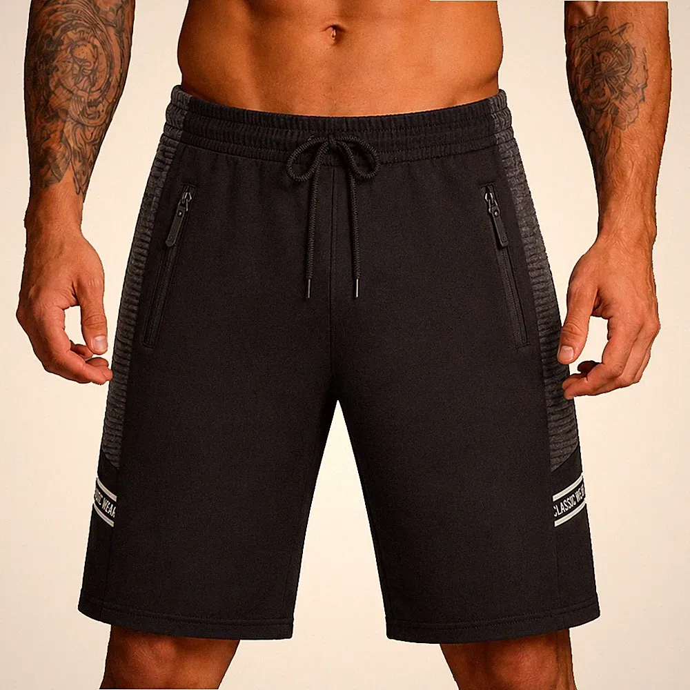 Sporthose Kurzhose Bermudas Shorts Kurze Jogging Sport Herren Color MIX1885