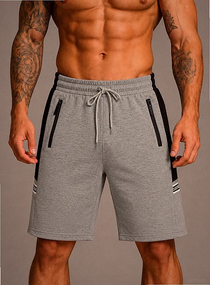 Sporthose Kurzhose Bermudas Shorts Kurze Jogging Sport Herren Color MIX1885