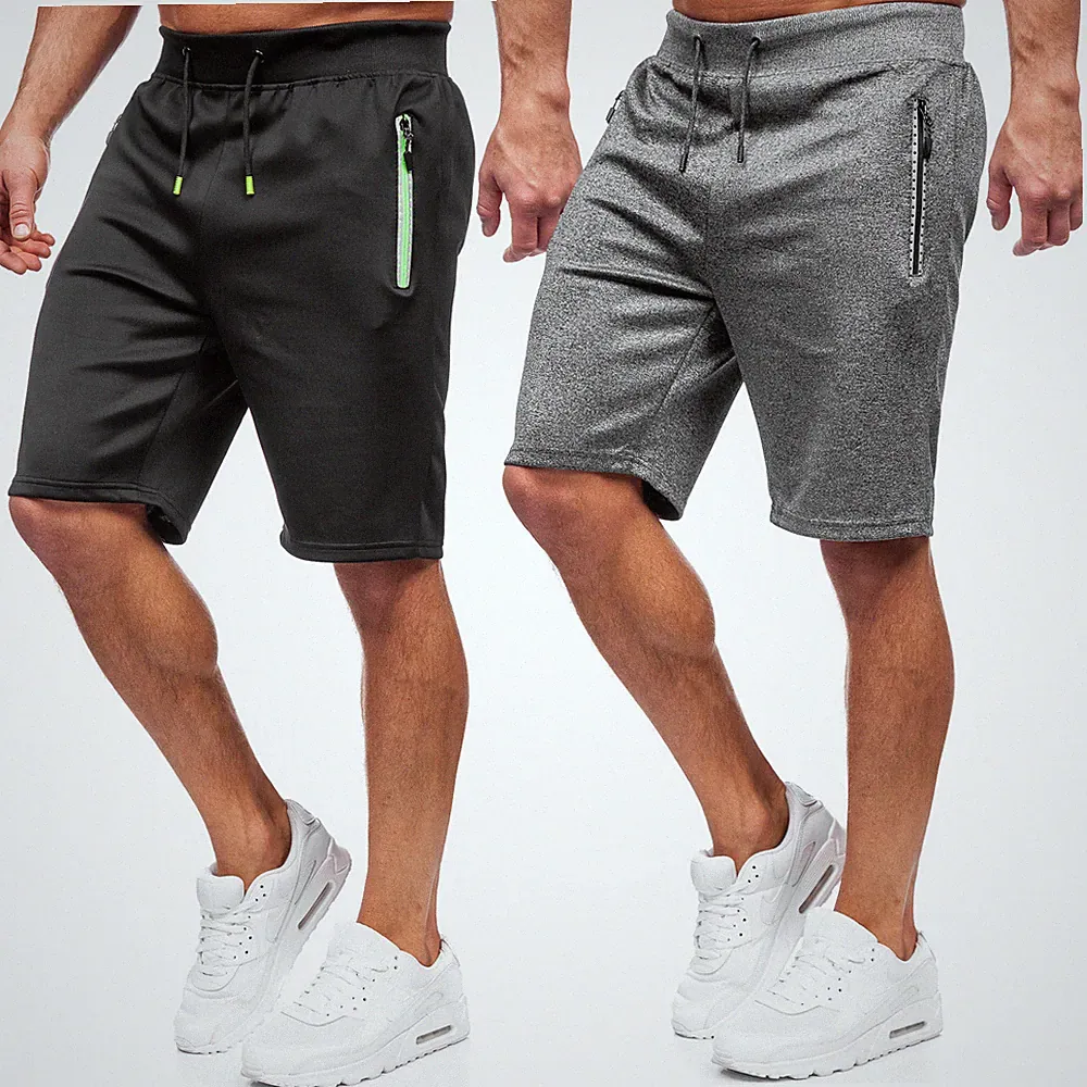 Sporthose Kurzhose Shorts Bermudas Unifarben Jogging Fitness Herren BOLF Kurze