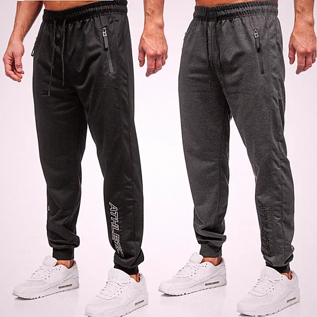 Sporthose Laufhose Hose Trainingshose Unifarben Jogger Print Herren BOLF Motiv