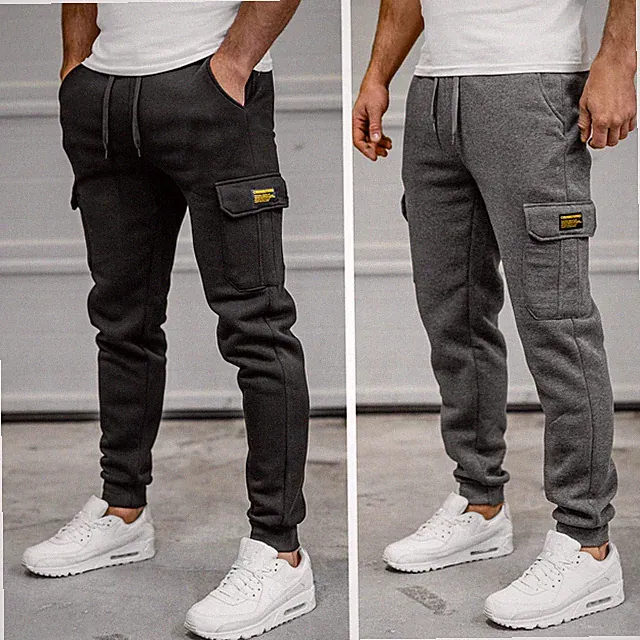 Sporthose Trainingshose Hose Jogger Slim Fit Cargo Men Herren Mix BOLF Fitness