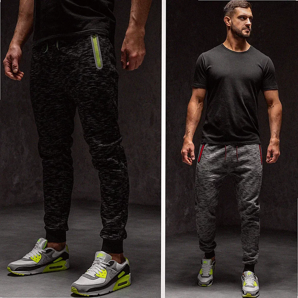 Sporthose Trainingshose Jogginghose Hose Fitness Print Sport Herren BOLF Motiv