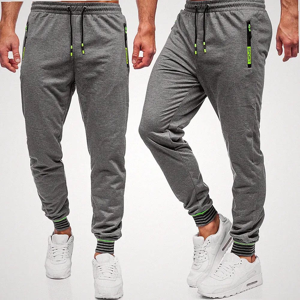 Sporthose Trainingshose Laufhose Jogger Men Classic Unifarben Herren BOLF Motiv