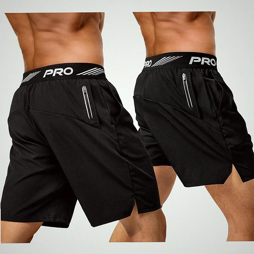 Sportshorts Herren 2er Pack Laufshorts Jogginghosen Kurze atmungsaktiv Sporthose