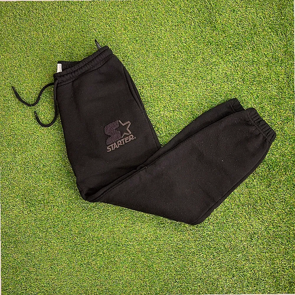 Starter Hose Trainingshose Schwarz Jogginghose Wanderhose Sporthose Größe S