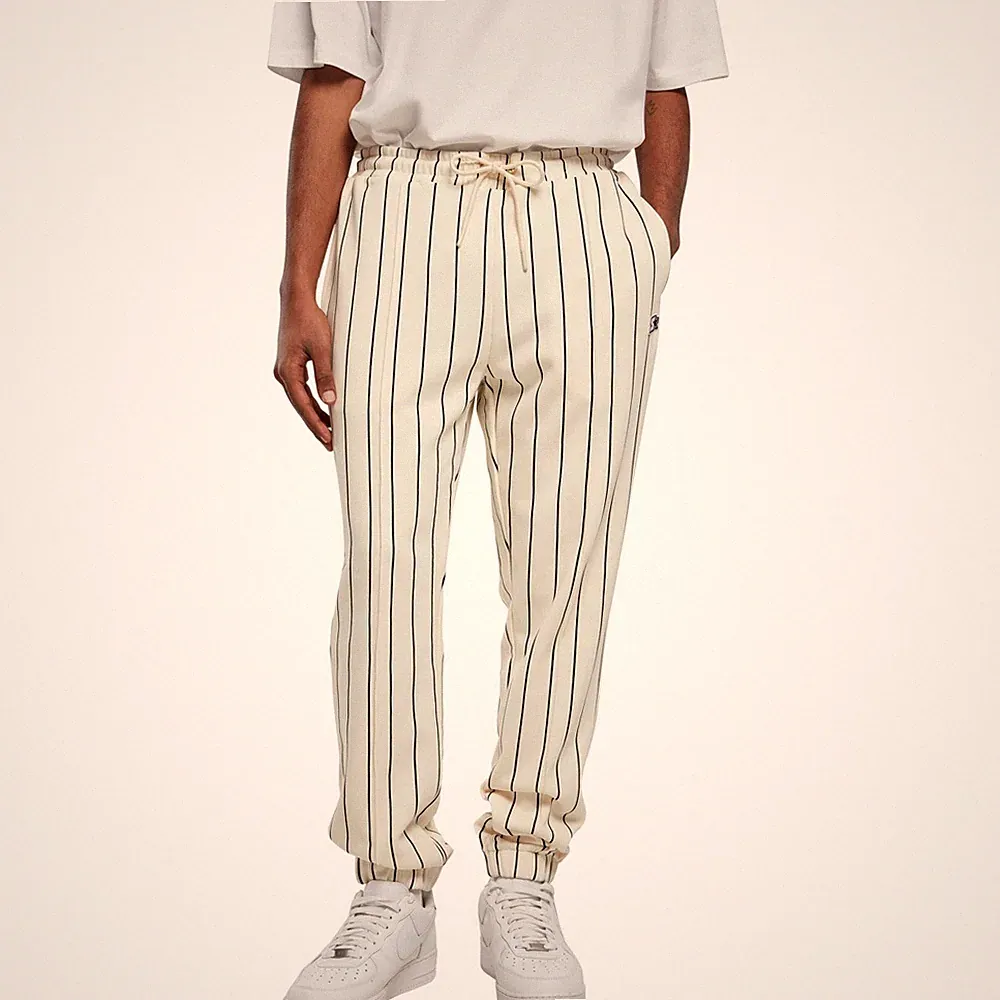 Starter Terry Baseball Pants Hose Sporthose Streifen Jogginghose Alltag Herren