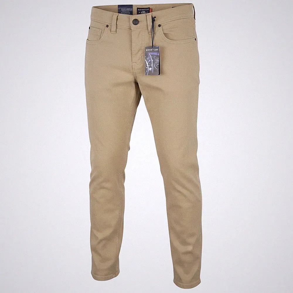 State Of Art Herren Chinohose Monza W30/L34 Beige Regular Fit