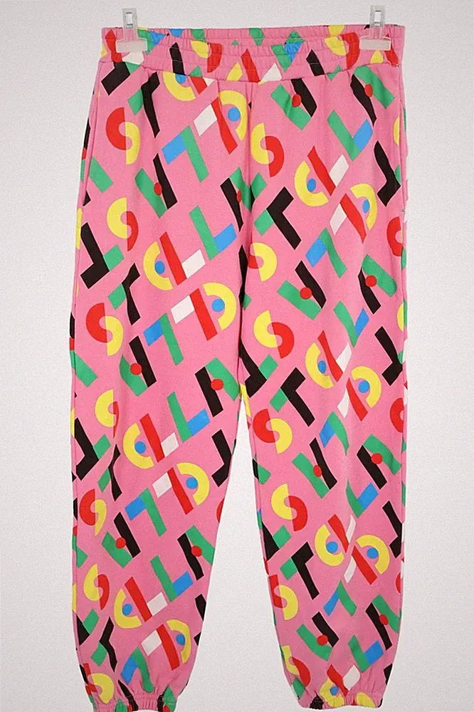 Stella McCartney Damen Hose Gr. 36 Mehrfarbig Hose Jogginghose Pants