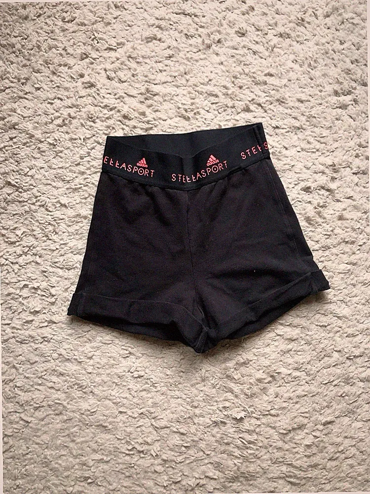 STELLA MCCARTNEY Leggings Adidas Jogginghose Shorts Laufhose Tights Schwarz S
