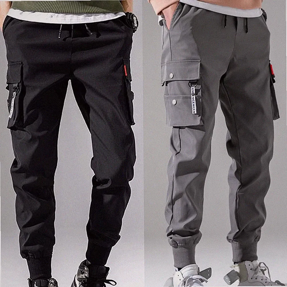 Stilvoll Hose Jogginghose Jogger Mit Multi -Taschen Männer Frachthosen