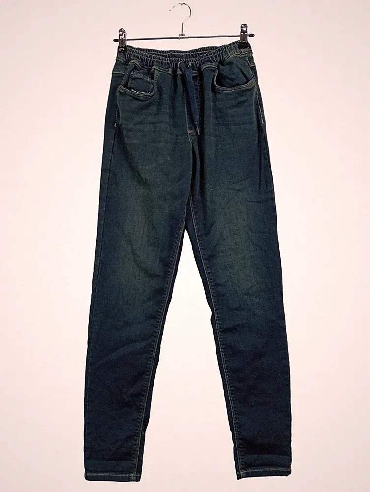 Stooker Kinder Jogginghose Jeans Optik Gr. 152 Blau Casual