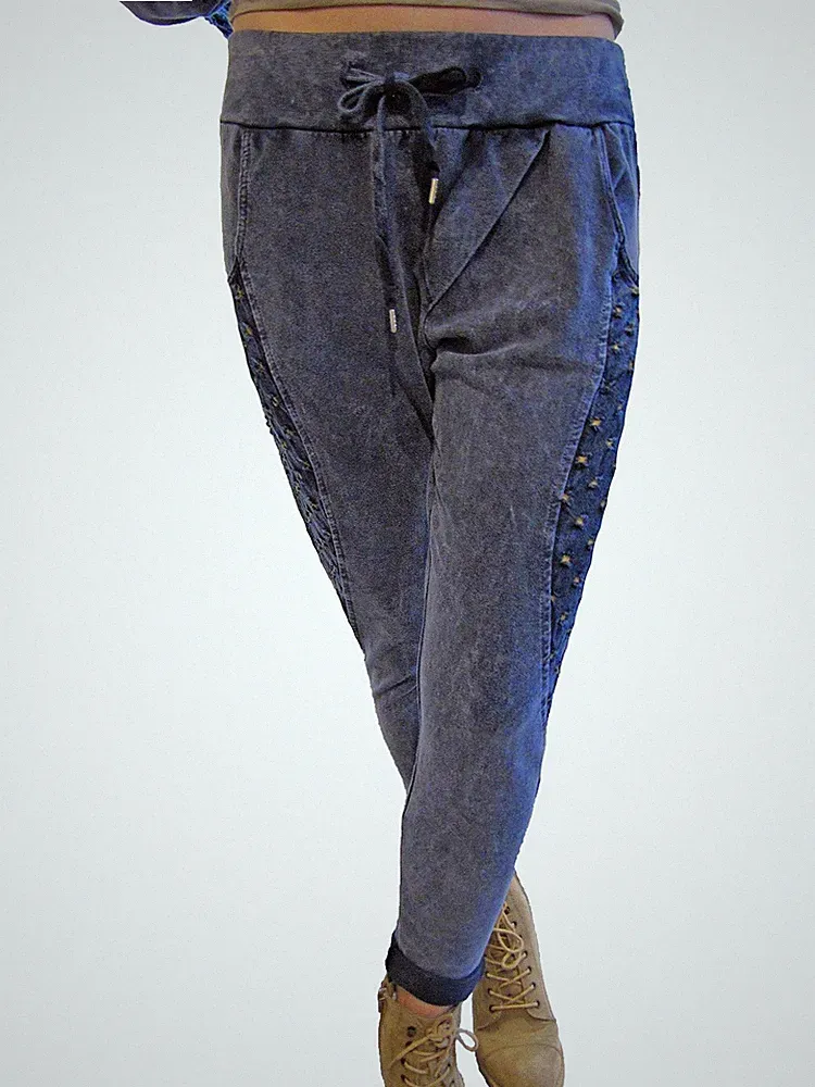 Stylische BAGGY Jogginghose Jogpant Boyfriend Hose FRANSEN 36 38 40