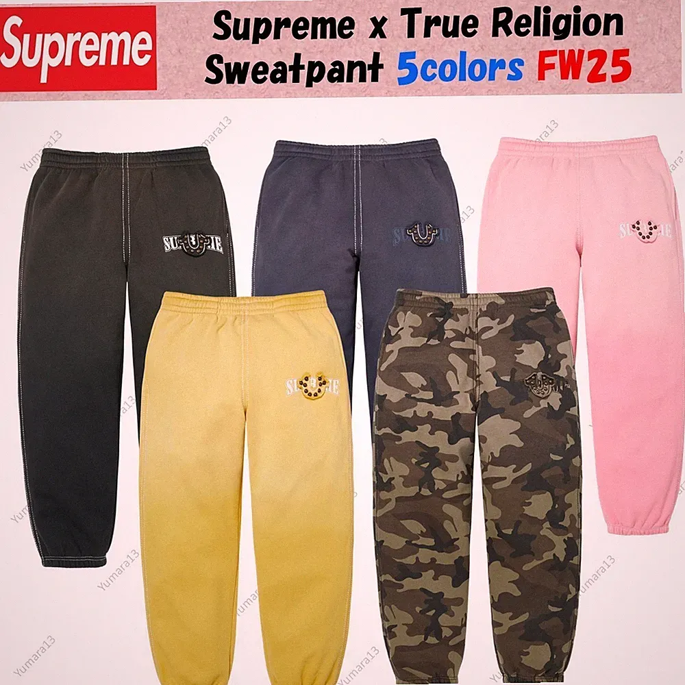 Supreme x True Religion Sweatpant 5colors FW25