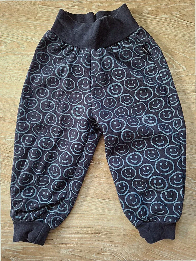 Sweathose / Jogginghose Trigema dunkelblau Gr. 80 Smiley