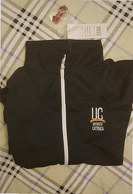 Sweatshirt Overall Katholische Universität Sacro Heart Größe S Herren Navy Blau UniCatt Neu