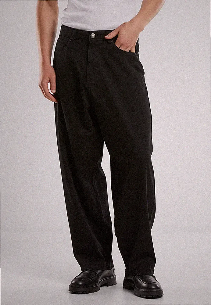 Tapered Twill Baggy Pants Herren Hosen | Urban Classics | TB7321