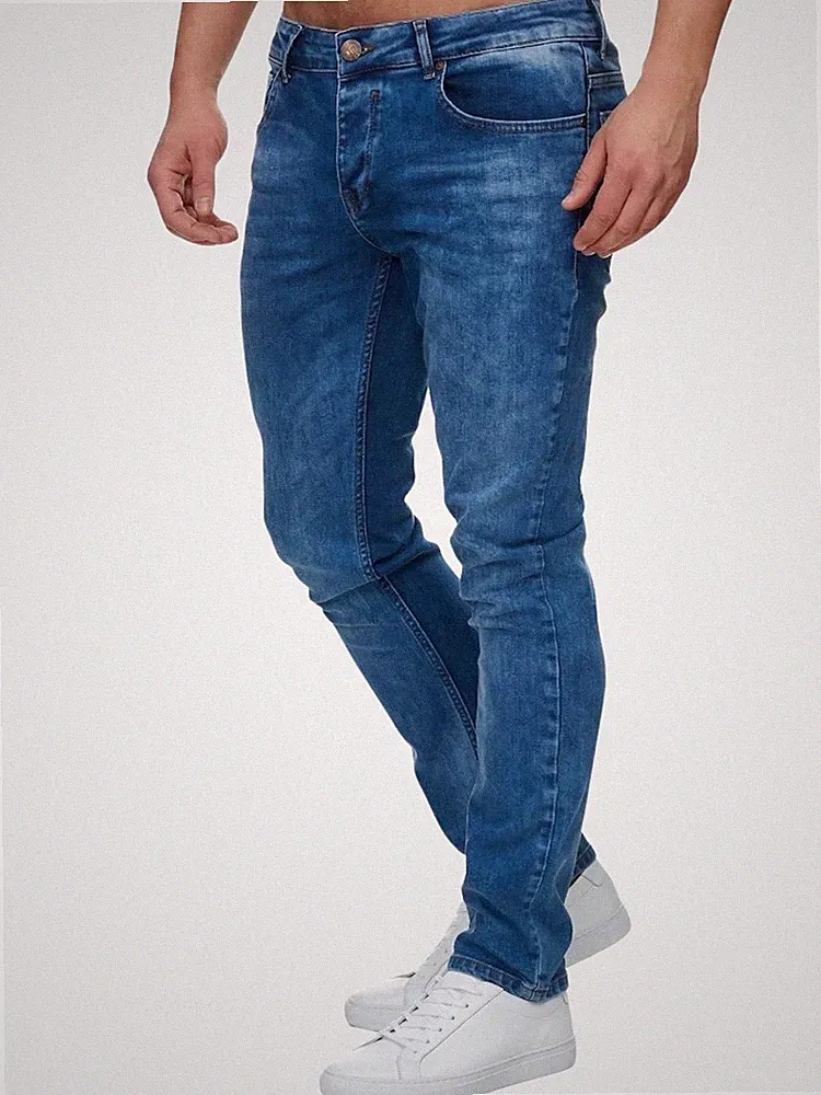 Tazzio Jeans Slim Fit Herren Jeanshose Stretch Designer Hose Denim