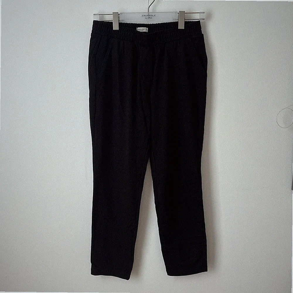 Tchibo Hose Stoffhose Chino Hose M schwarz elastischer Bund Taschen