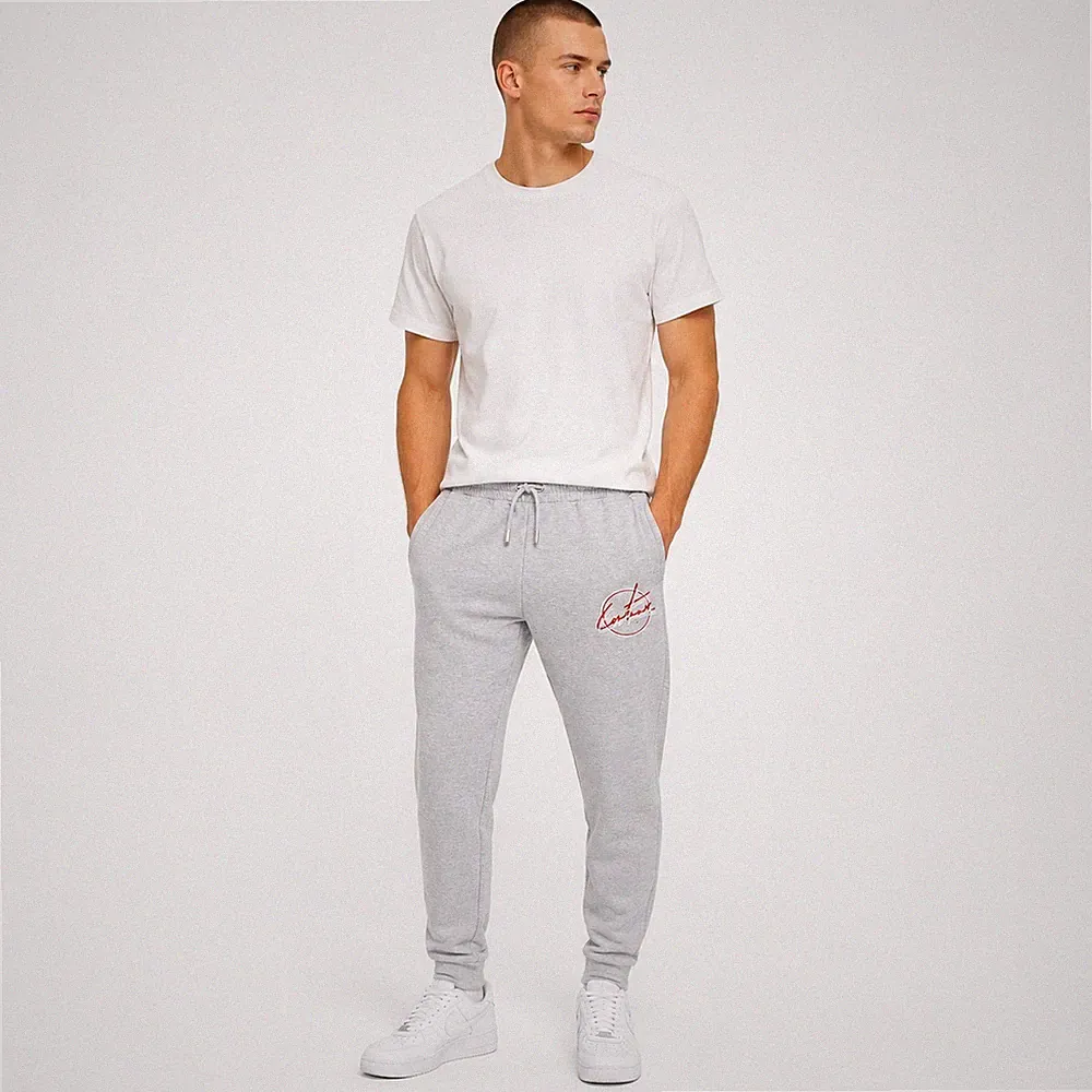 The Couture Club Double Signature Slim Fit Jogginghose Grau GR. M Herren