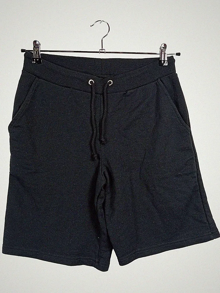 The Essentials Club Herren Sport Shorts Schwarz Gr. S Jogginghose kurz
