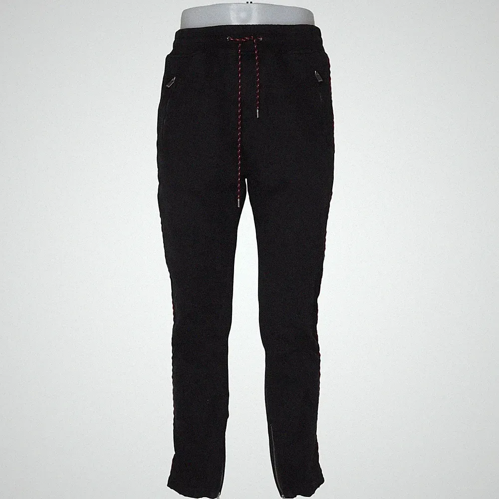 The Kooples, Jogginghose, Größe: L, model: skinny, Schwarz/Rot/Weiß #Y47