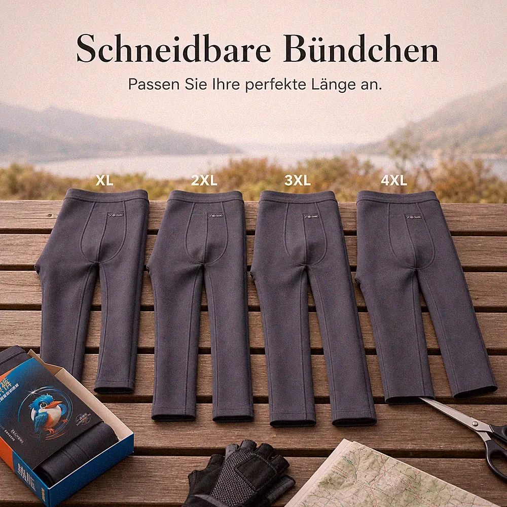 Thermische Radhose Herren, für Radfahrer - für den Winter