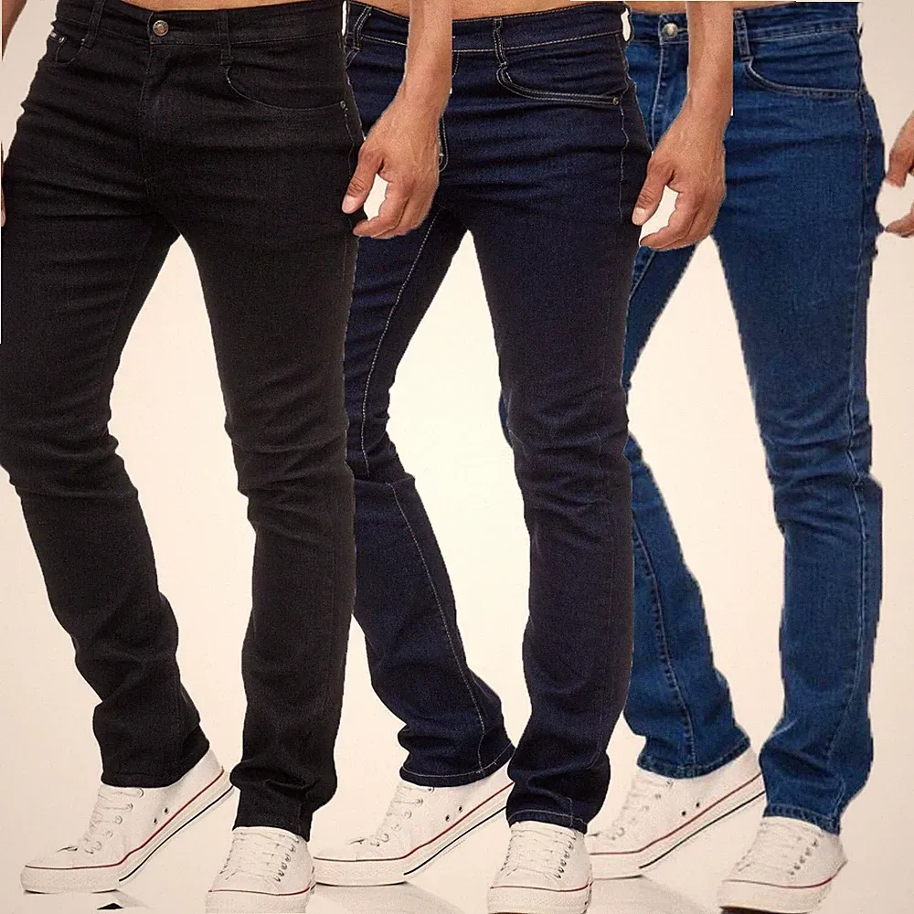 THERMO Herren-Jeans-Hose-STRETCH SuperSoft Winterhose Fleece-Gefüttert 2024 NEU