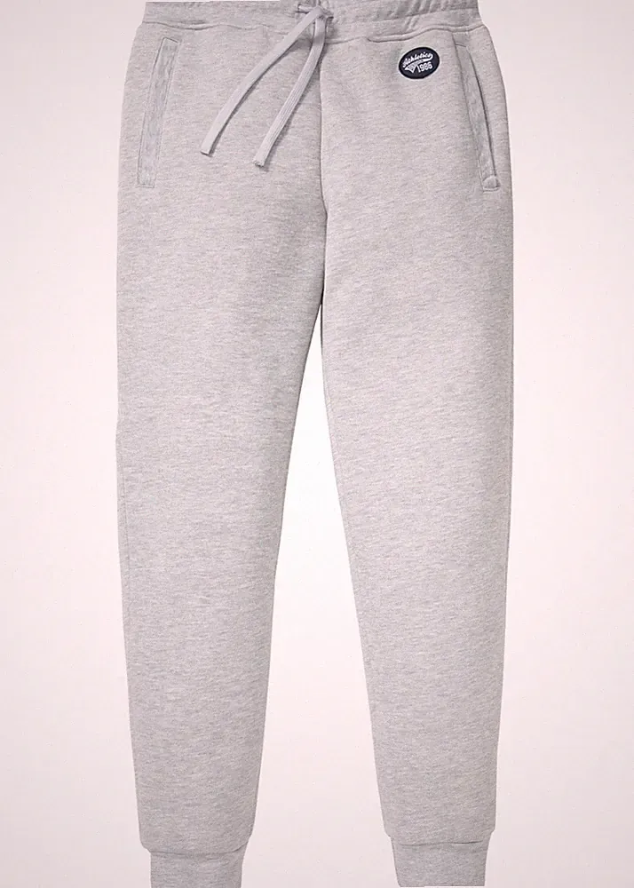 Thermo-Jogginghose m Teddyfutter Gr. 44/46 (S) Hellgrau Herren Jogging-Hose Neu*