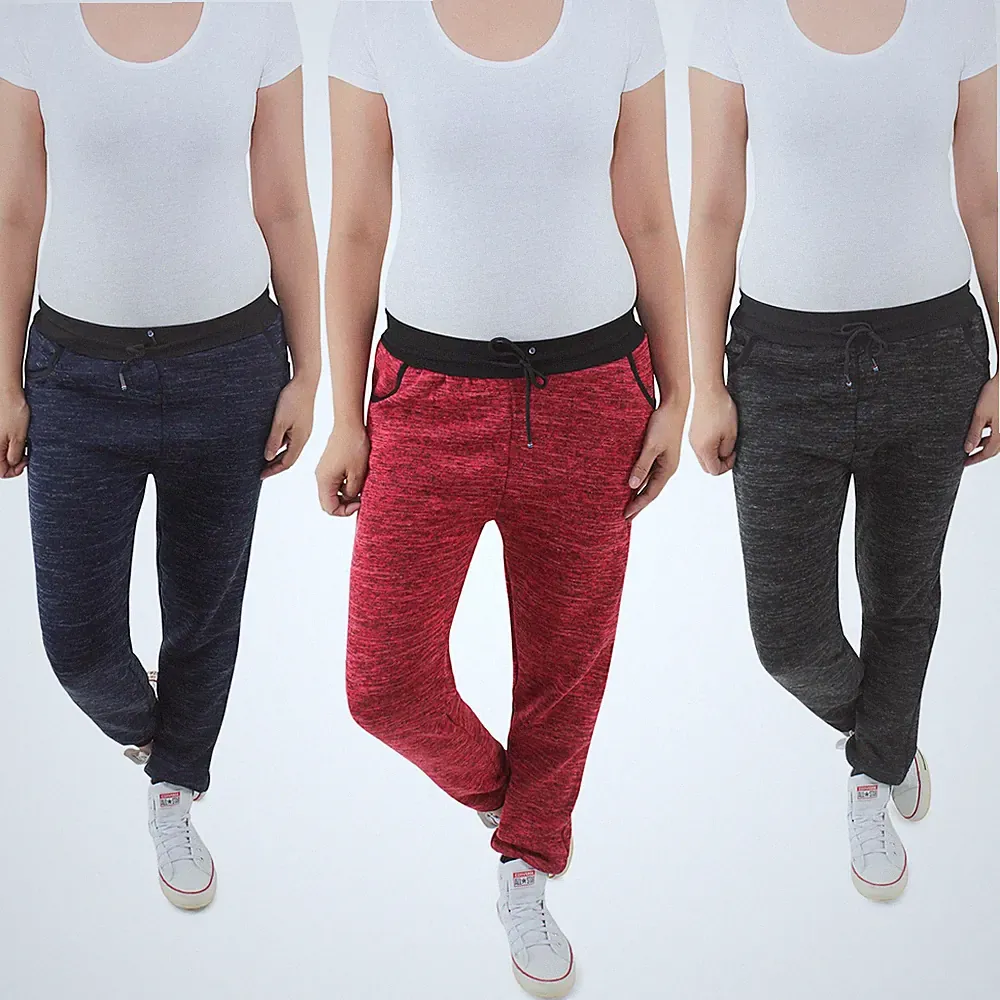Thermohose Freizeit Damen Trainingshose Sweatpants Sport Fitness Jogger Hose