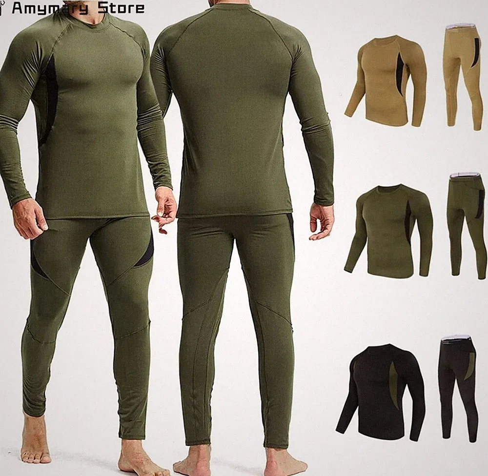 Thermounterwäsche Herren Set – Kompression, Atmungsaktiv & Wärmeisolierend