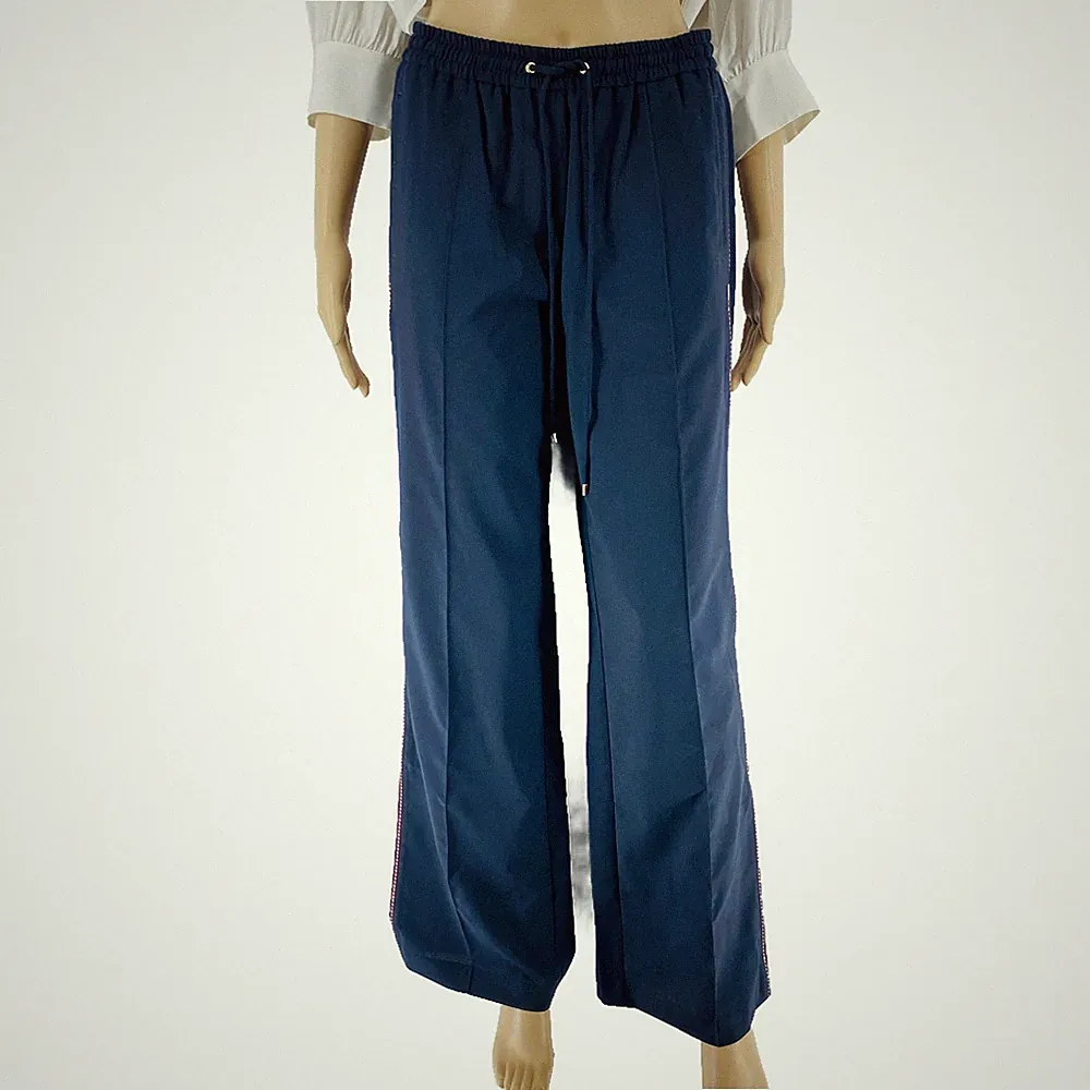 Tommy Hilfiger Damen Navy Blau Sweatpants Hose Größe 6 W28