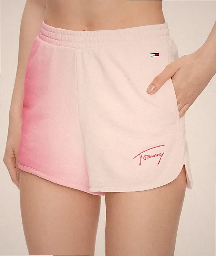 tommy hilfiger kurze jogginghose damen