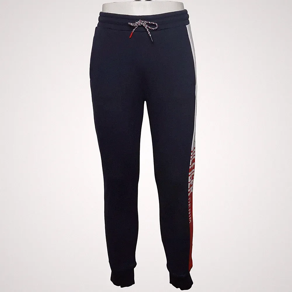 Tommy Hilfiger Denim, Jogginghose, Größe: S, Blau/Weiß/Rot #EDH