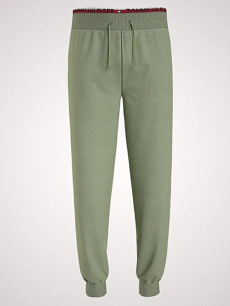 Tommy Hilfiger Herren Jogging Hose Pant Grün UM0UM02569L9K