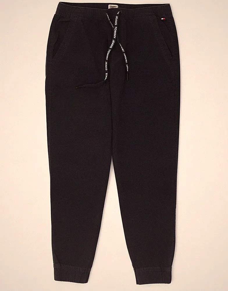 Tommy Hilfiger Herren Jogginghose Chino Hose W32 L27 Navy Blau Baumwolle EF55