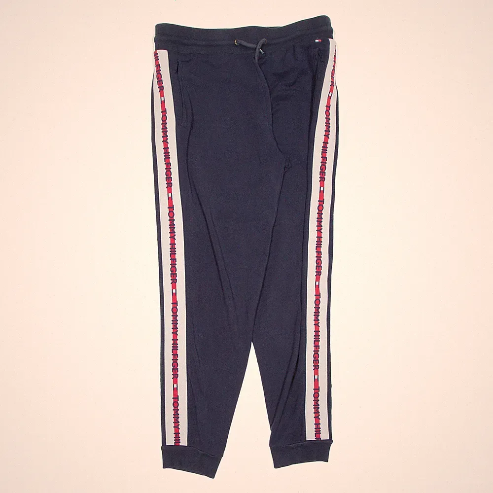 TOMMY HILFIGER Herren Jogginghosen Blau Tapered M W29 L30