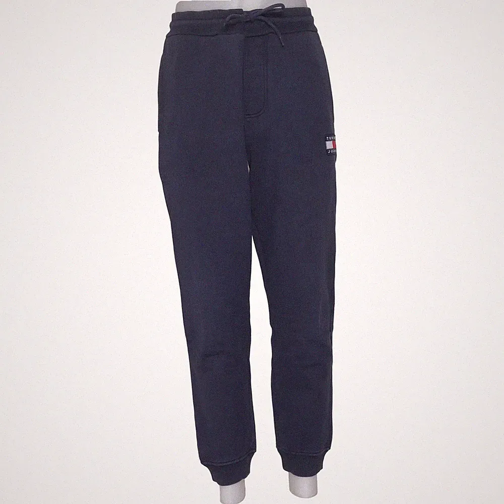 Tommy Hilfiger Jeans, Jogginghose, Größe: M, Blau, Baumwolle, Einfarbig #BEx