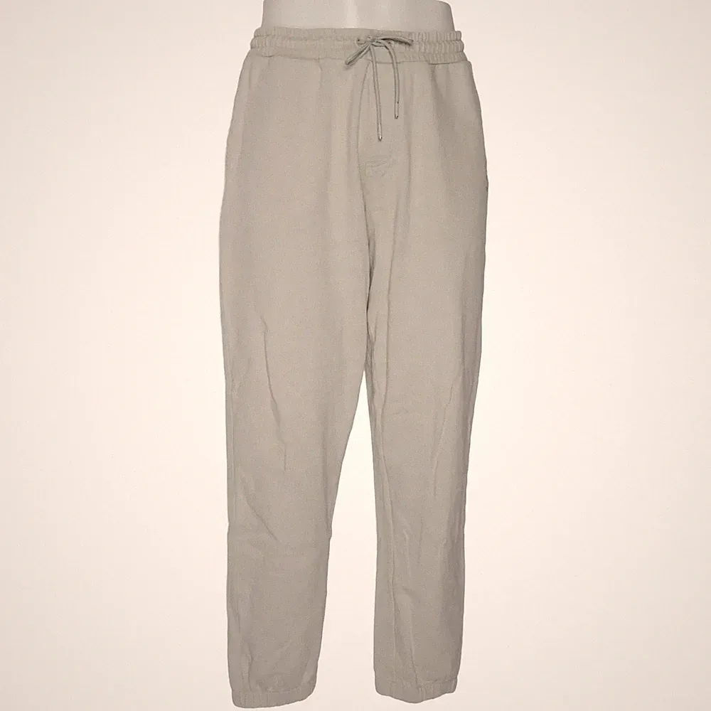 Tommy Hilfiger Jeans, Jogginghose, Größe: M, Grau/Weiß, Baumwolle #oN8