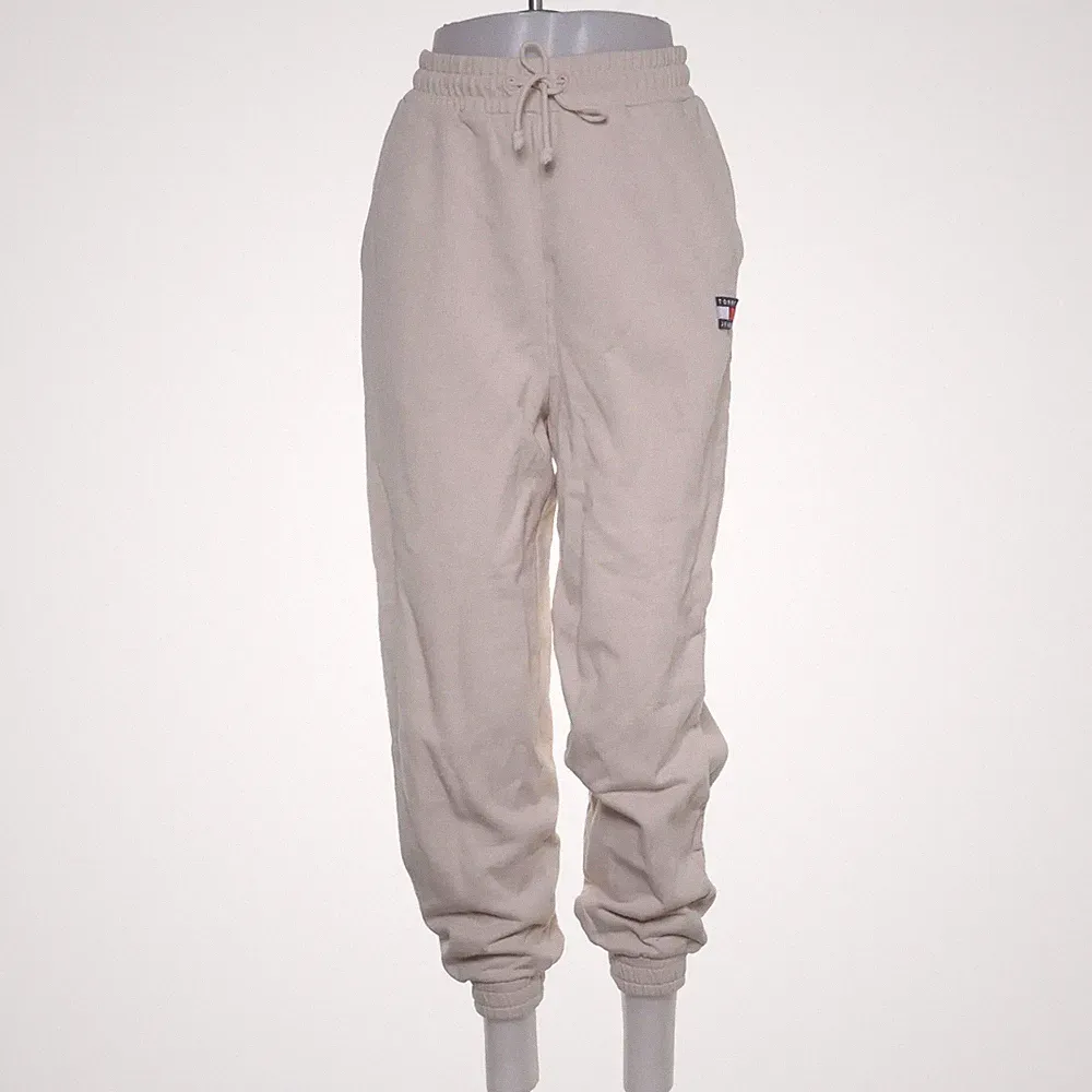 Tommy Hilfiger Jeans, Jogginghose, Größe: S, Beige, Baumwolle, Einfarbig #0sG