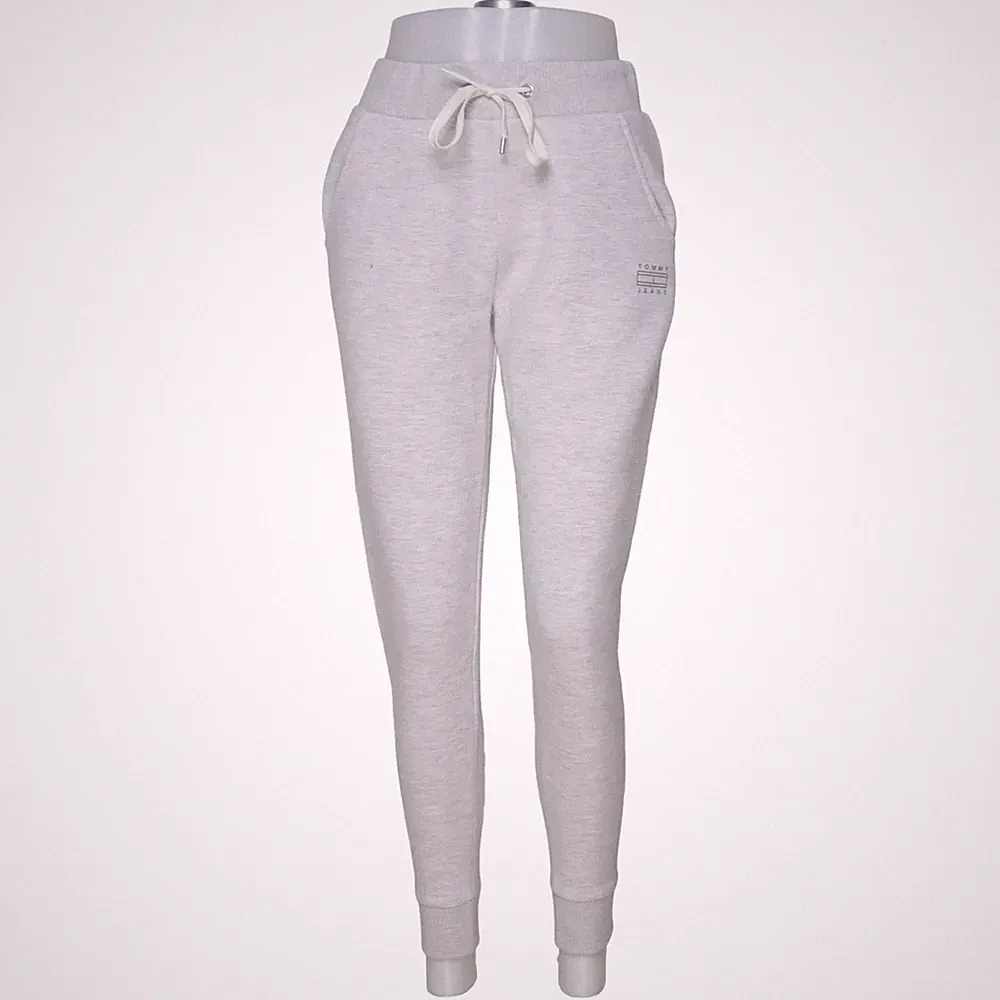 Tommy Hilfiger Jeans, Jogginghose, Größe: S, Grau, Baumwolle/Polyester #LEv