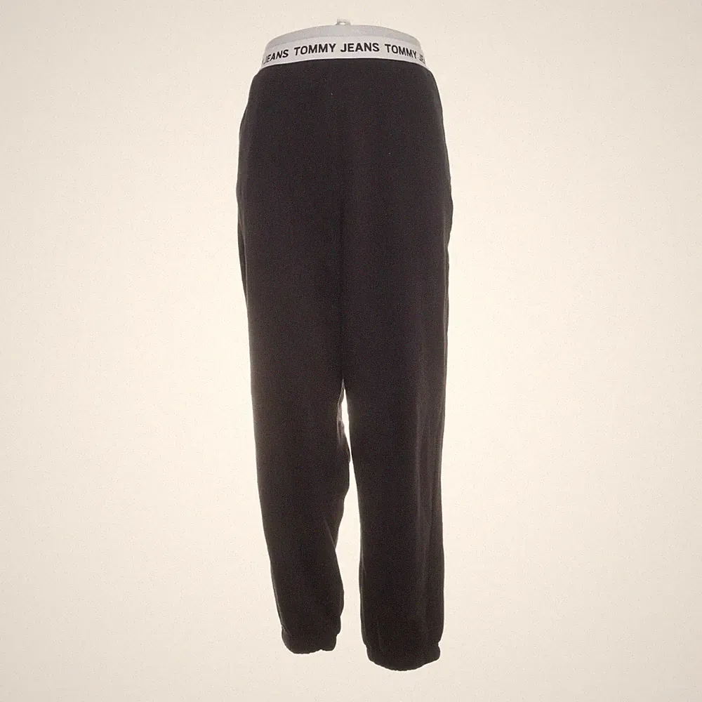 Tommy Hilfiger Jeans, Jogginghose, Größe: XL, Schwarz, Baumwolle, Einfarbig #hdP