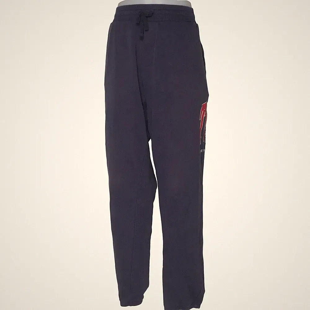 Tommy Hilfiger Jeans, Jogginghose, Größe: XXL, Blau, Baumwolle, Print #Ll7
