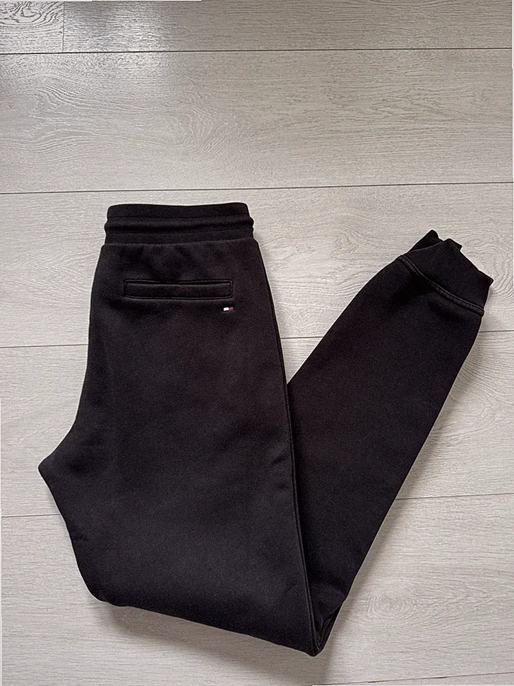 Tommy Hilfiger Jogger Hose Schwarz Gr. XS Jogginghose Trainingshose