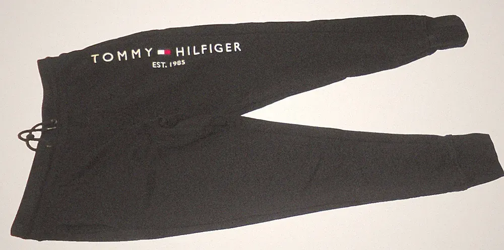 Tommy Hilfiger Jogging Hose Sweat Hose Jogginghose 100 % Baumwolle dunkelblau
