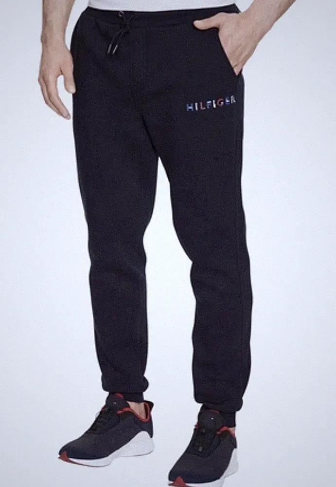 Tommy Hilfiger Jogginghose Dunkelblau Regular Fit Gr M